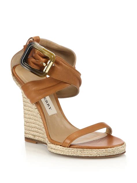 burberry espadrilles womens|burberry wedges summer sandals.